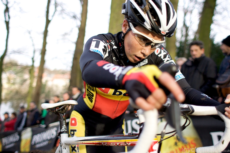 Sanne Cant completed an impressive weekend of racing, she finished on the podium both on Saturday, at Scheldecross and today, at the Druivencross, too. Sanne Cant completed an impressive weekend of racing, she finished on the podium both on Saturday, at Scheldecross and today, at the Druivencross, too.