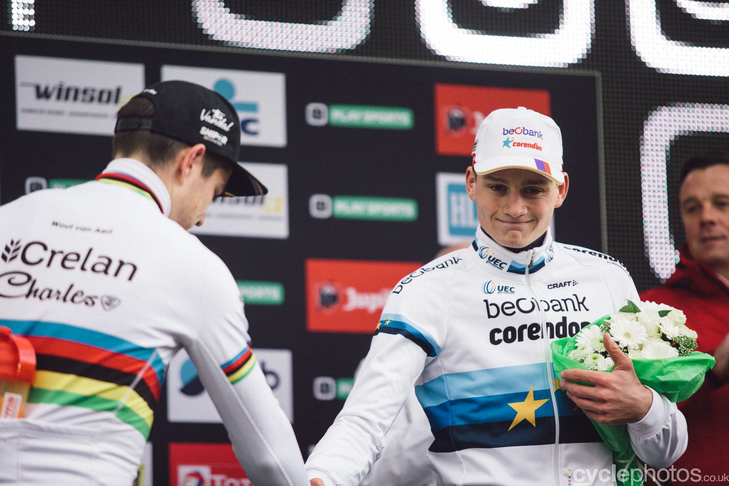 Mathieu van der Poel at Cyclocross Superprestige #5 - Gavere, BEL